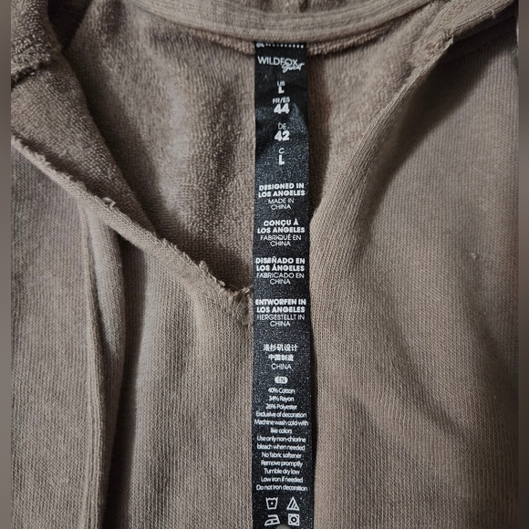 Wildfox Sweat Atmosphere Halo Hoodie NWT Large - Picture 6 of 9